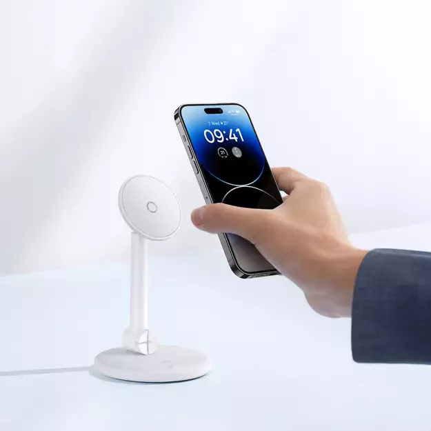 Baseus MagPro magnetic standing holder for the phone - white 6