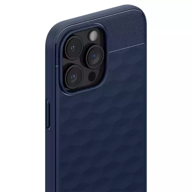 Caseology Parallax Mag Case with MagSafe for iPhone 15 Pro Max - Navy 8