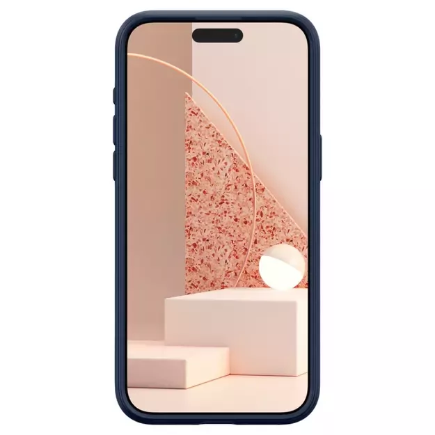 Caseology Parallax Mag Case with MagSafe for iPhone 15 Pro Max - Navy 4