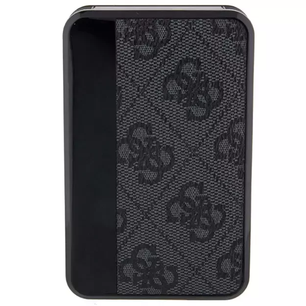 Guess Powerbank 18W GUPB10DP4GEGK 10000mAh black/black 4G Leather Metal Logo 3