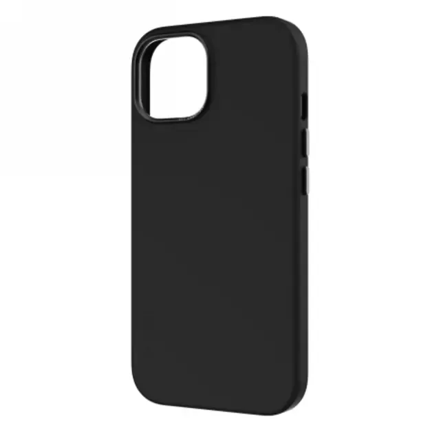 Decoded Silicone Case with MagSafe for iPhone 15 Plus - black 1
