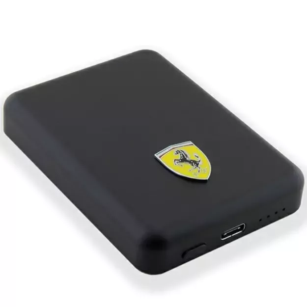 Powerbank Ferrari Metal Logo MagSafe 15W 5000mAh - black 3
