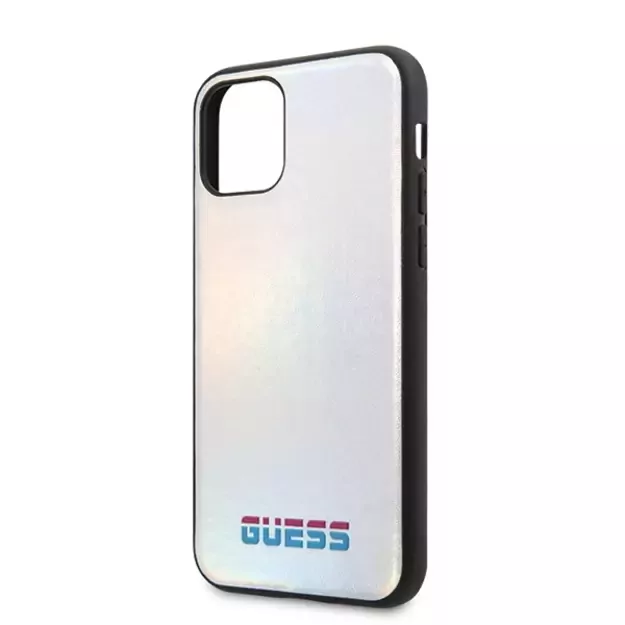 Guess GUHCN65BLD iPhone 11 Pro Max silver/silver hard case Iridescent 5