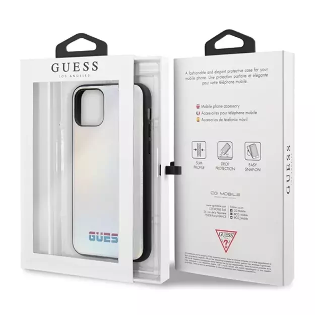 Guess GUHCN65BLD iPhone 11 Pro Max silver/silver hard case Iridescent 8