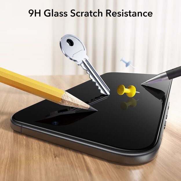 ESR UltraFit Tempered Glass 2-pack for iPhone 17 Air - transparent 6