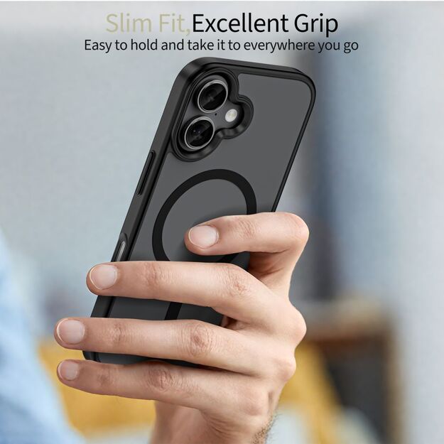 Tech-Protect MagMat MagSafe Case for iPhone 17 - Matte Black 3