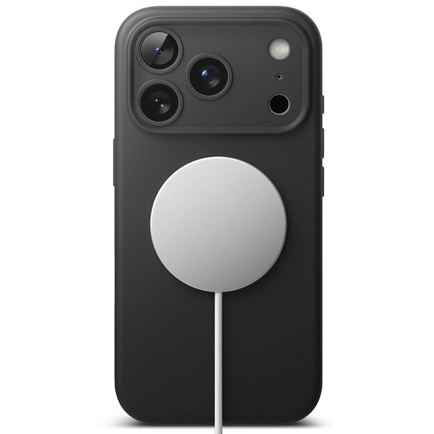 Ringke Silicone Magnetic MagSafe Case for iPhone 17 Pro Max - Black 4
