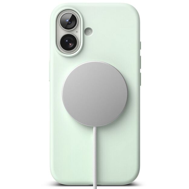 Ringke Silicone Magnetic MagSafe Case for iPhone 17 Pro - Mint 4