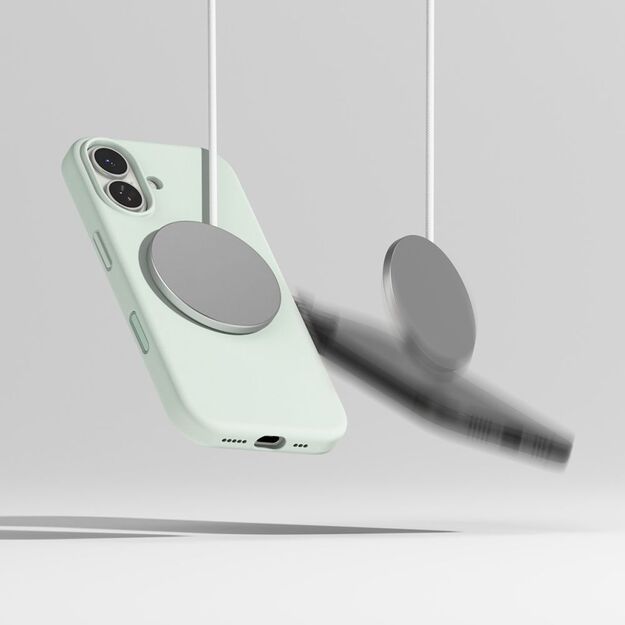 Ringke Silicone Magnetic MagSafe Case for iPhone 17 Pro - Mint 7