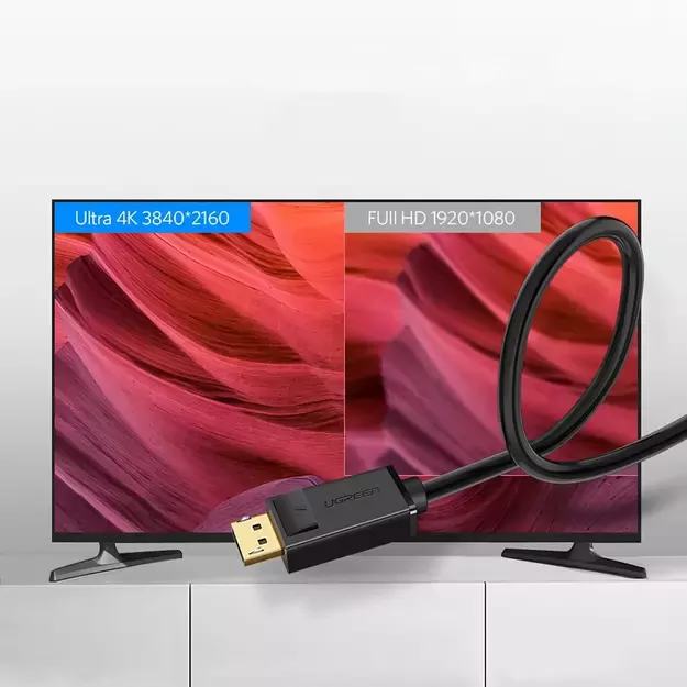 Ugreen DP102 10213 DisplayPort 1.2 4K / DisplayPort 1.2 4K Cable 5m - Black 2