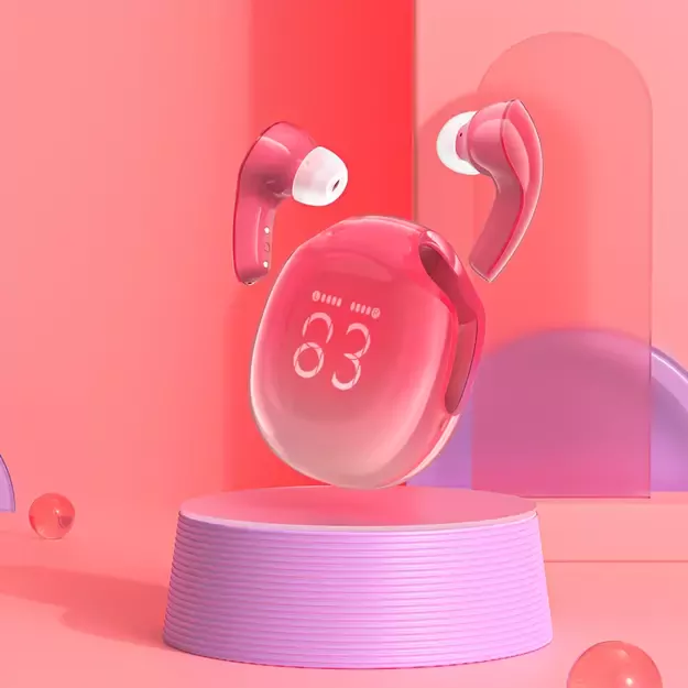Acefast T9 Bluetooth 5.3 in-ear wireless headphones - red 14