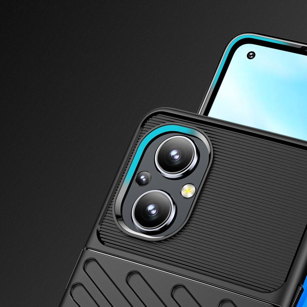 Thunder Case flexible armored cover for OnePlus Nord N20 5G black 10