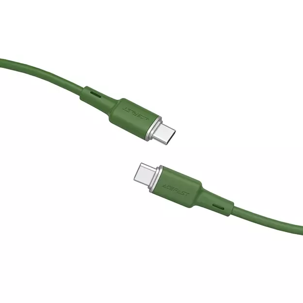 Acefast C2-03-CC USB-C - USB-C PD QC cable 60W 3A 480Mb/s 1.2m - green 1