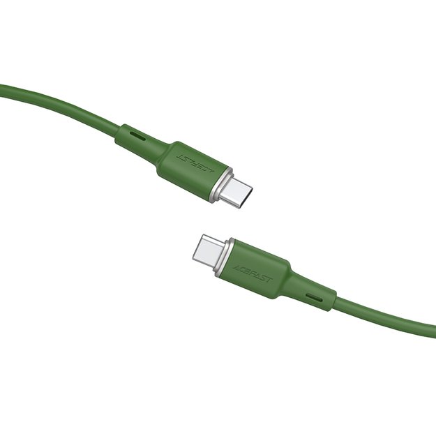 Acefast C2-03-CC USB-C - USB-C PD QC cable 60W 3A 480Mb/s 1.2m - green 13
