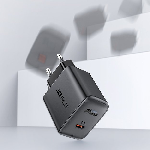 Acefast fast USB Type C 20W Power Delivery charger black (A1 EU black) 13