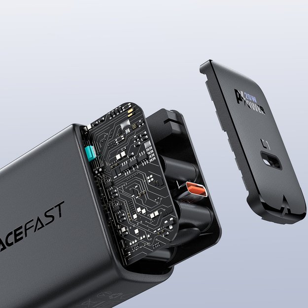 Acefast fast USB Type C 20W Power Delivery charger black (A1 EU black) 12