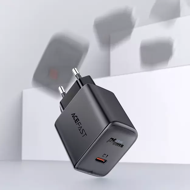 Acefast fast USB Type C 20W Power Delivery charger black (A1 EU black) 4