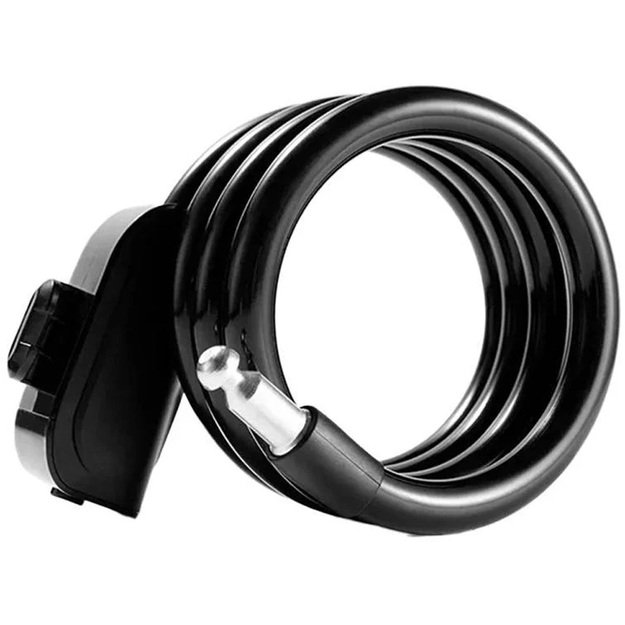Rockbros RKS515-BK bicycle lock with 1.1 m key - black 1