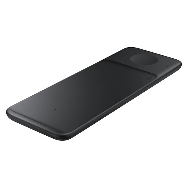 Samsung Trio EP-P6300TBEGEU 3in1 inductive charger for phone / Galaxy Watch / Buds - black + mains charger + cable 9
