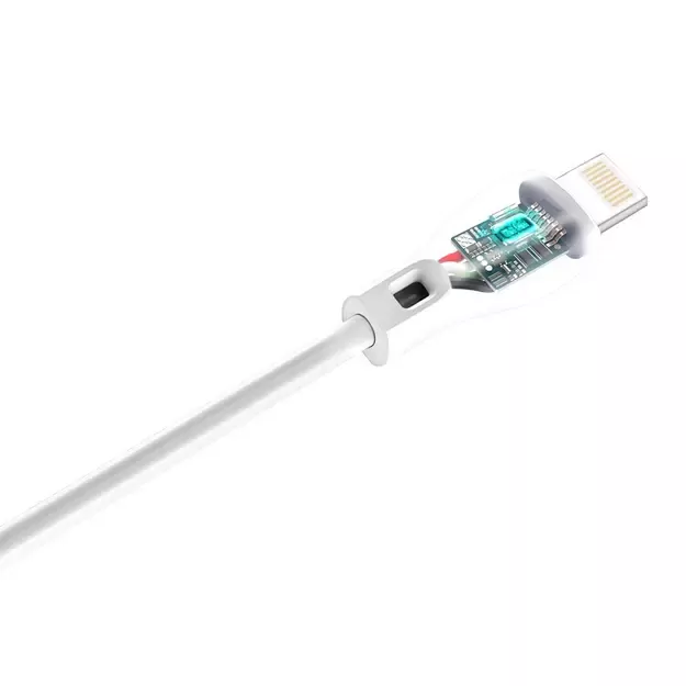 Dudao cable USB / Lightning 2.1A cable 2m white (L4L 2m white) 4