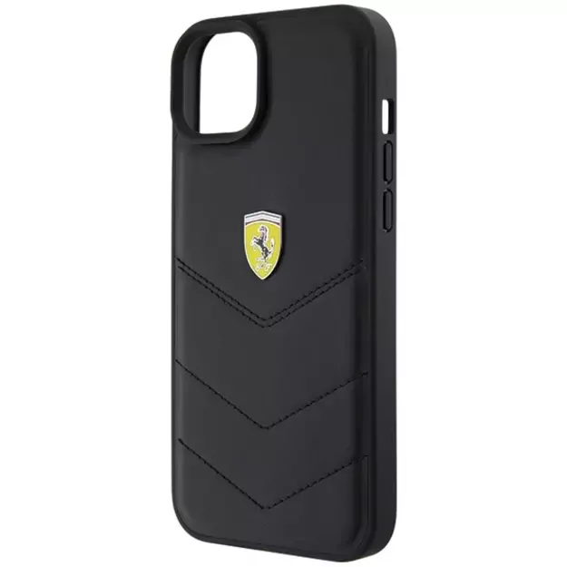Ferrari FEHCP15MRDUK iPhone 15 Plus 6.7  black/black hardcase Quilted Metal Logo 5