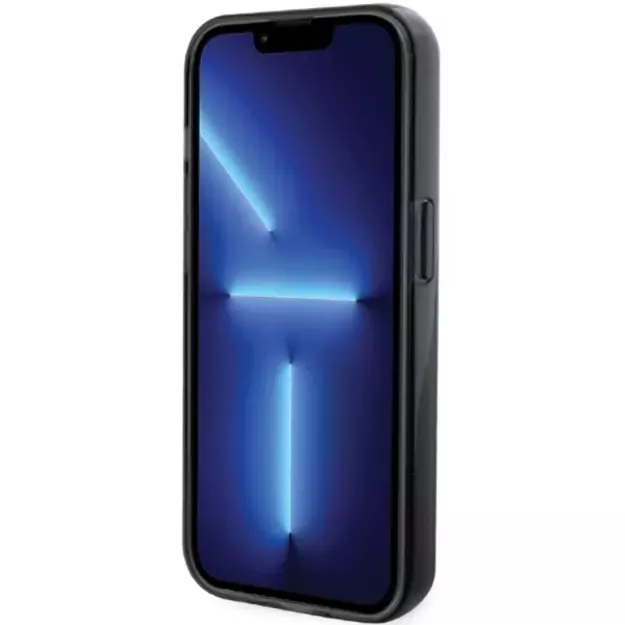 Karl Lagerfeld KLHMP15LHMRSKHK iPhone 15 Pro 6.1&quot  black/black hardcase Ring Stand Karl Head MagSafe 4