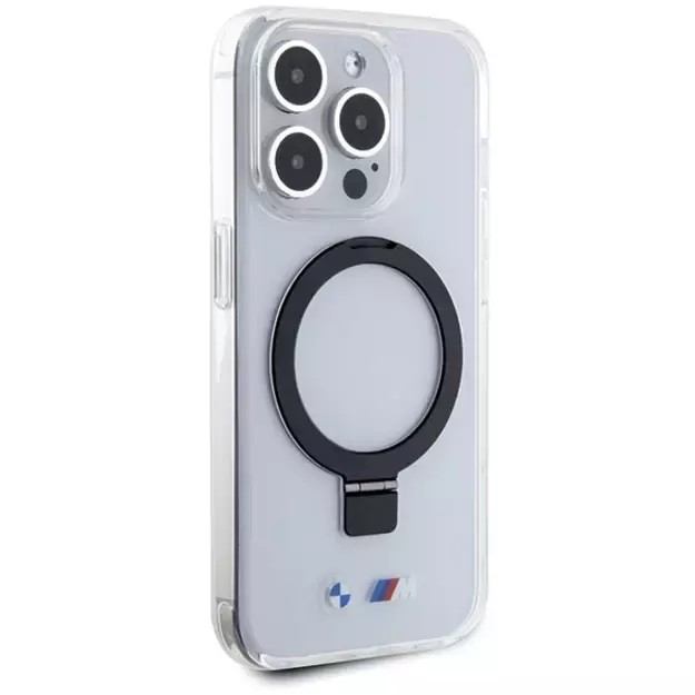 BMW Ring Stand M Collection MagSafe Case for iPhone 15 Pro - Clear 10