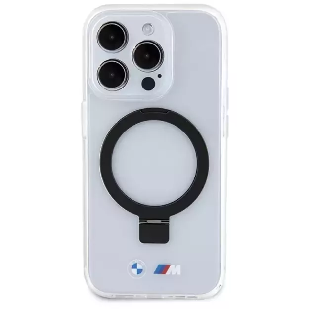 BMW Ring Stand M Collection MagSafe Case for iPhone 15 Pro - Clear 9