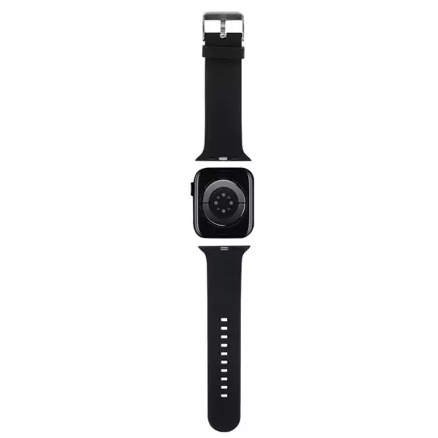 Karl Lagerfeld 3D Rubber Choupette Head Strap for Apple Watch 42/44/45/49mm - Black 1