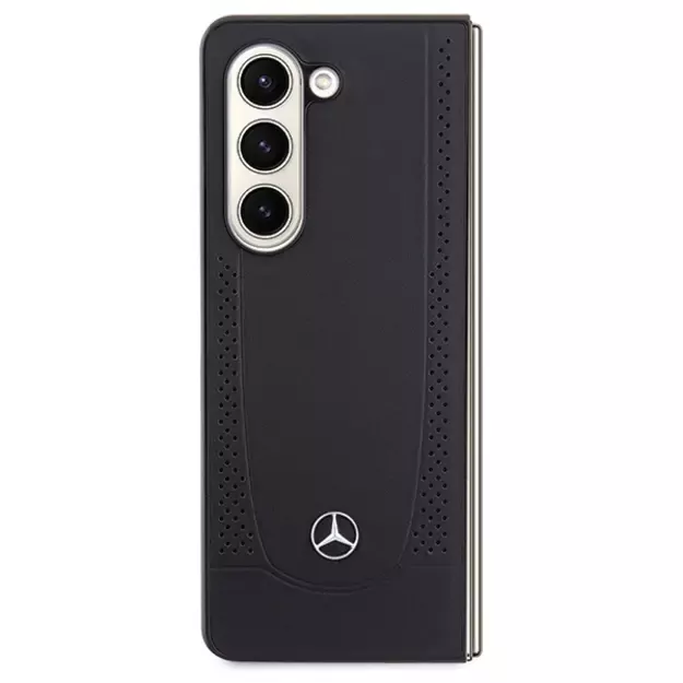 Mercedes Leather Urban case for Samsung Galaxy Z Fold 5 - black 7