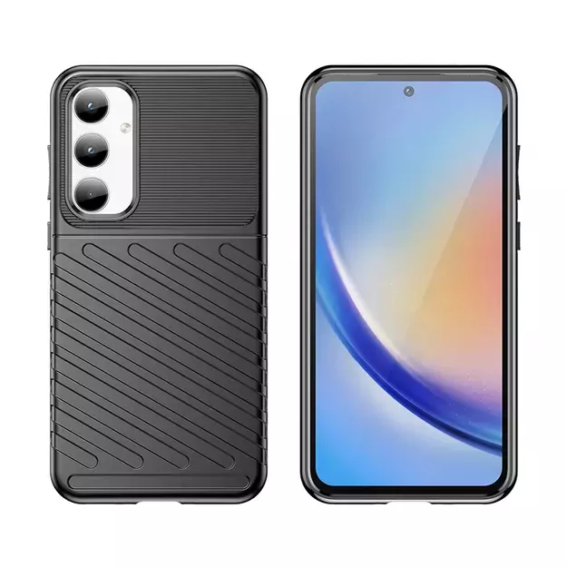 Thunder Case armored case for Samsung Galaxy A35 - black 5