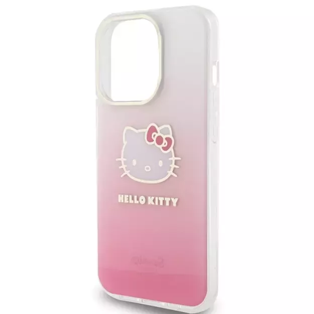 Hello Kitty IML Gradient Electrop Kitty Head case for iPhone 13 Pro Max - pink 5