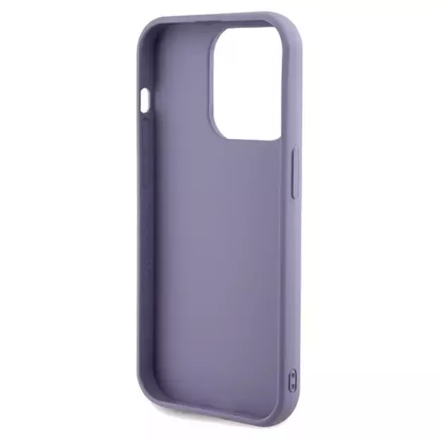 Guess Sequin Script Metal case for iPhone 14 Pro - purple 6