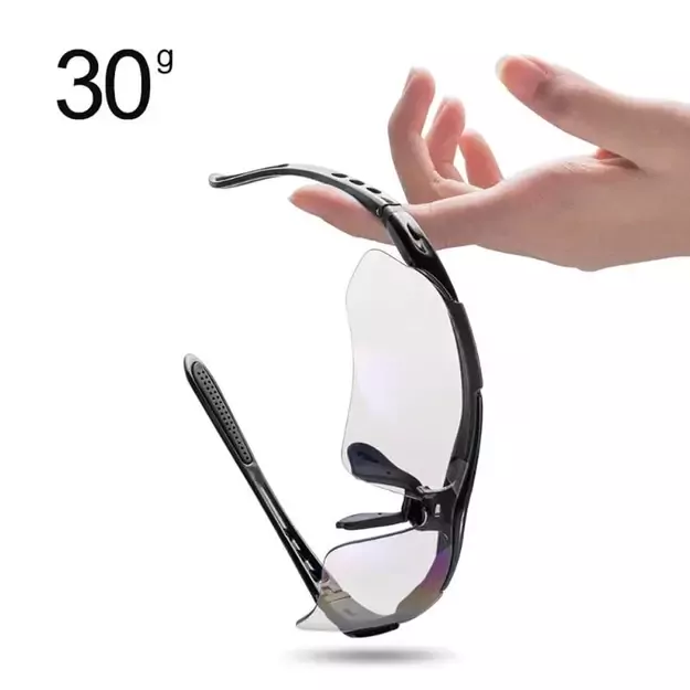 Rockbros 10142 photochromic UV400 cycling glasses - white 7