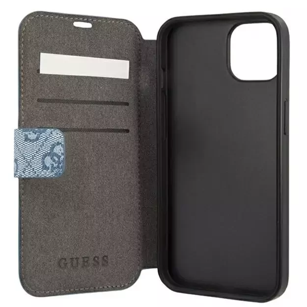 Guess GUBKP13S4GDBL iPhone 13 mini 5.4&quot  blue/blue book 4G Stripe 4