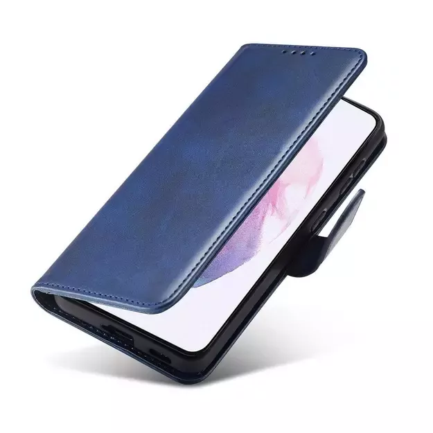 Magnet Case Elegant Case Cover Flip Cover Samsung Galaxy S22 + (S22 Plus) Blue 2