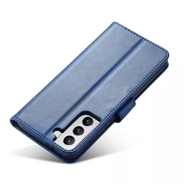 Magnet Case Elegant Case Cover Flip Cover Samsung Galaxy S22 + (S22 Plus) Blue 1