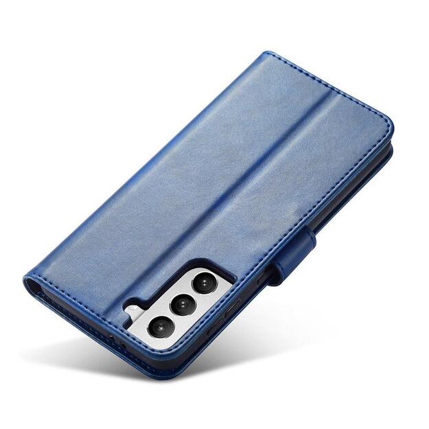 Magnet Case Elegant Case Cover Flip Cover Samsung Galaxy S22 + (S22 Plus) Blue 6