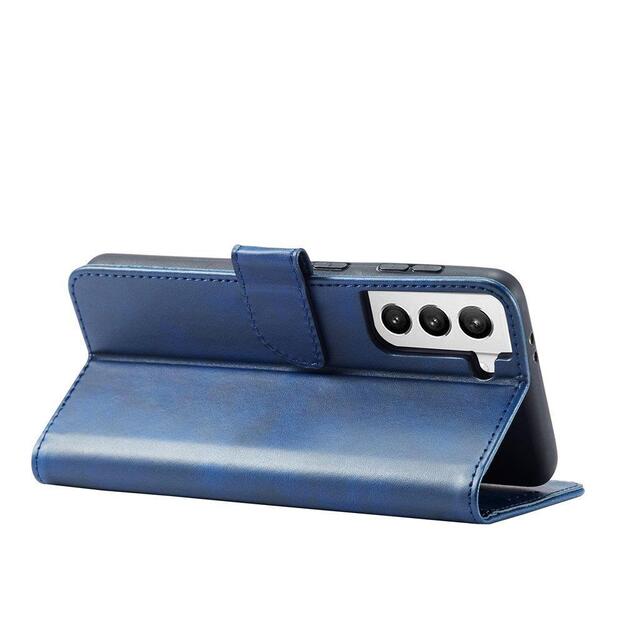 Magnet Case Elegant Case Cover Flip Cover Samsung Galaxy S22 + (S22 Plus) Blue 12
