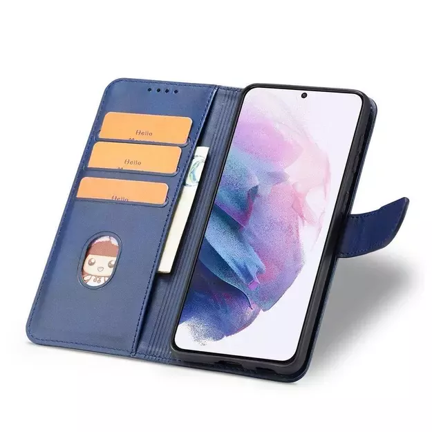 Magnet Case Elegant Case Cover Flip Cover Samsung Galaxy S22 + (S22 Plus) Blue 3