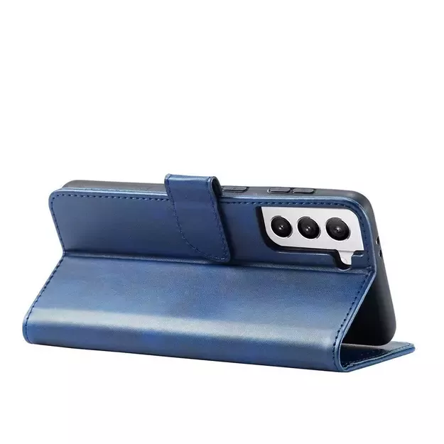 Magnet Case Elegant Case Cover Flip Cover Samsung Galaxy S22 + (S22 Plus) Blue 4