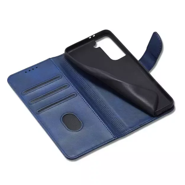 Magnet Case Elegant Case Cover Flip Cover Samsung Galaxy S22 + (S22 Plus) Blue 5