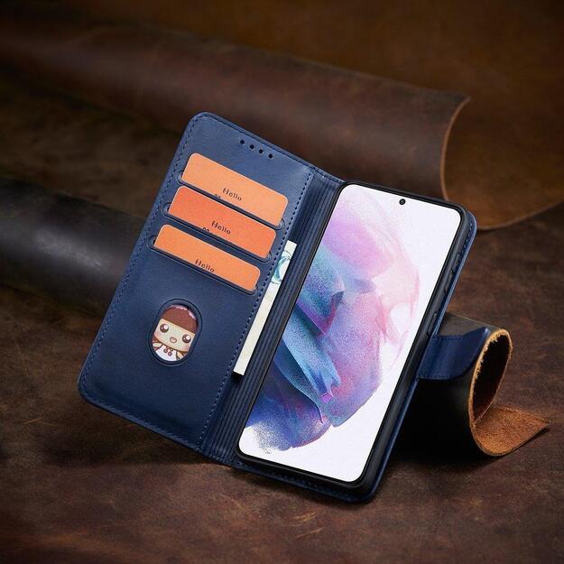 Magnet Case Elegant Case Cover Flip Cover Samsung Galaxy S22 + (S22 Plus) Blue 34