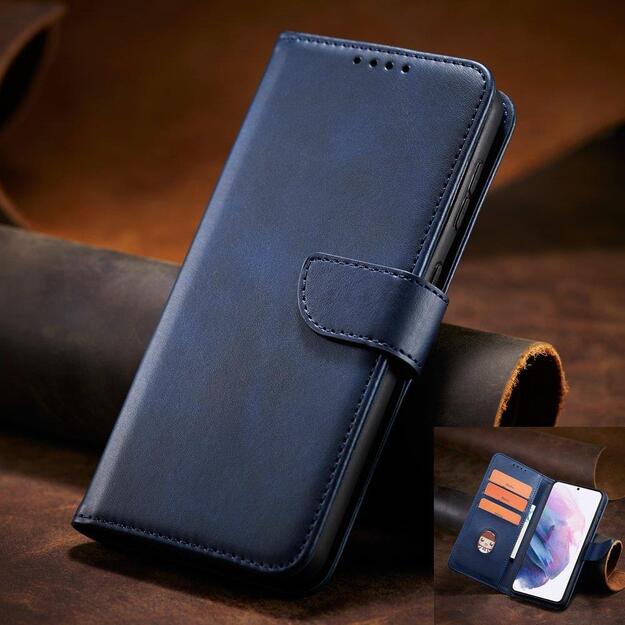 Magnet Case Elegant Case Cover Flip Cover Samsung Galaxy S22 + (S22 Plus) Blue 38