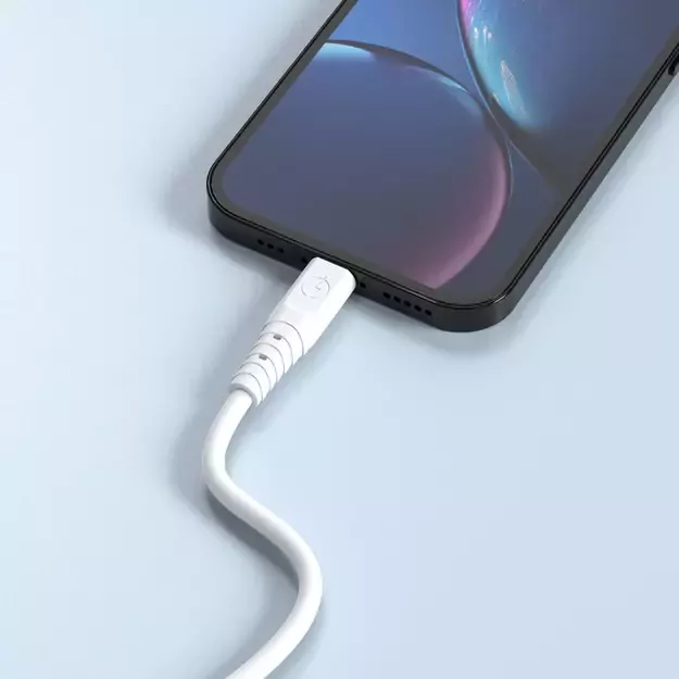 Dudao cable USB - USB Type C 6A cable 1 m white (TGL3T) 7