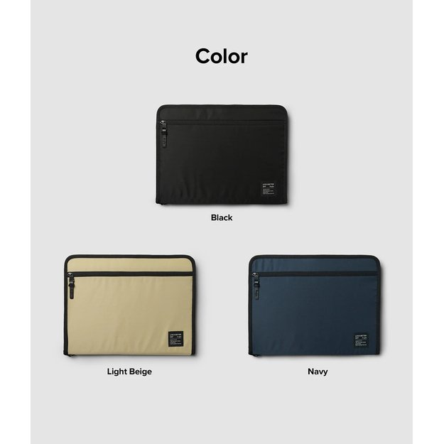 Ringke Smart Zip Pouch for a laptop up to 13&quot  with a stand - beige 9