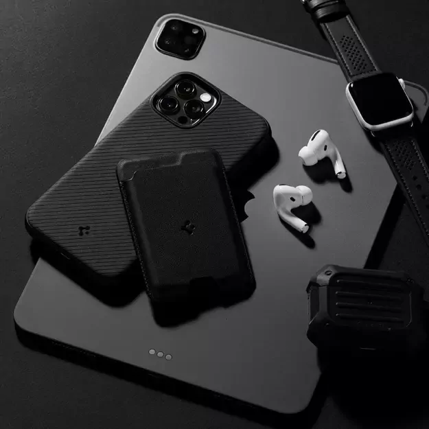 Spigen Valentinus Magnetic Wallet with MagSafe - Black 34