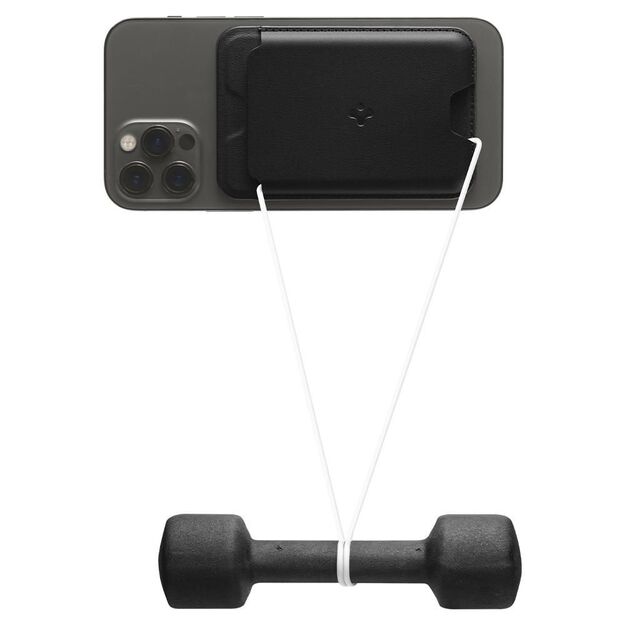 Spigen Valentinus Magnetic Wallet with MagSafe - Black 6
