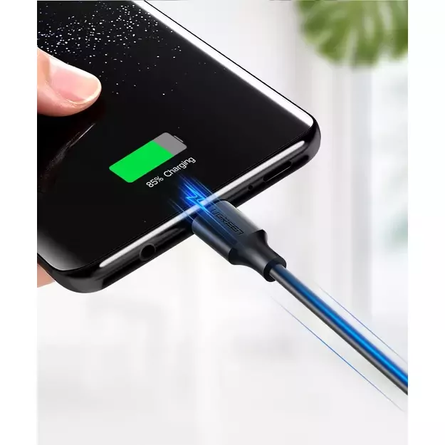 Ugreen US287 60116 USB-A / USB-C 2A cable 1m - black 2
