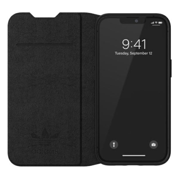 Adidas OR Booklet Case BASIC iPhone 13 6,1  czarno biały/black white 47086 4